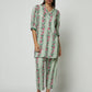 Mint Green Printed Kurta Set