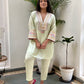 Mint Green Embroidered Kurta Set