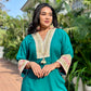 Emerald Green Embroidered Kurta Set