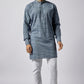 Grey Embroidered Kurta Set