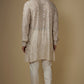 Ivory Lucknowi Embroidered Kurta Set