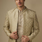 Champagne Gold Indo Western Set