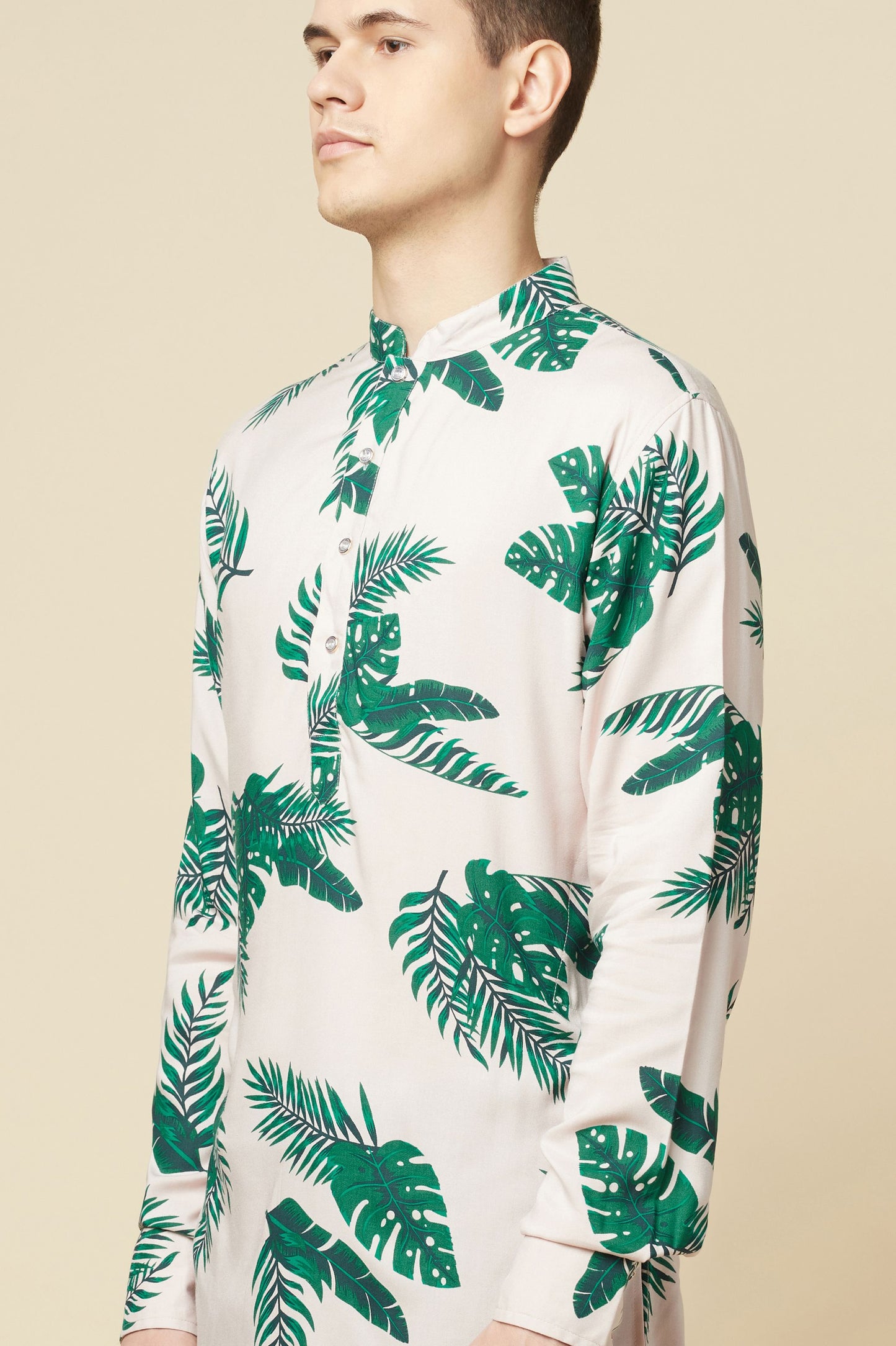 Tropical Print Kurta - Spring Break