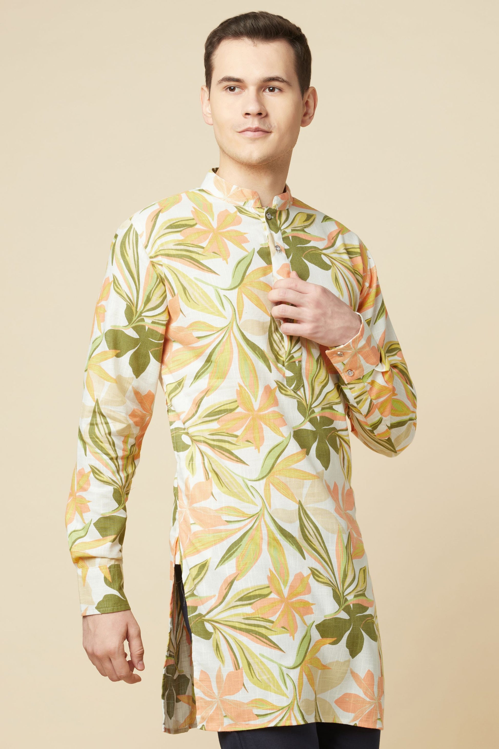 Floral Print Kurta - Spring Break