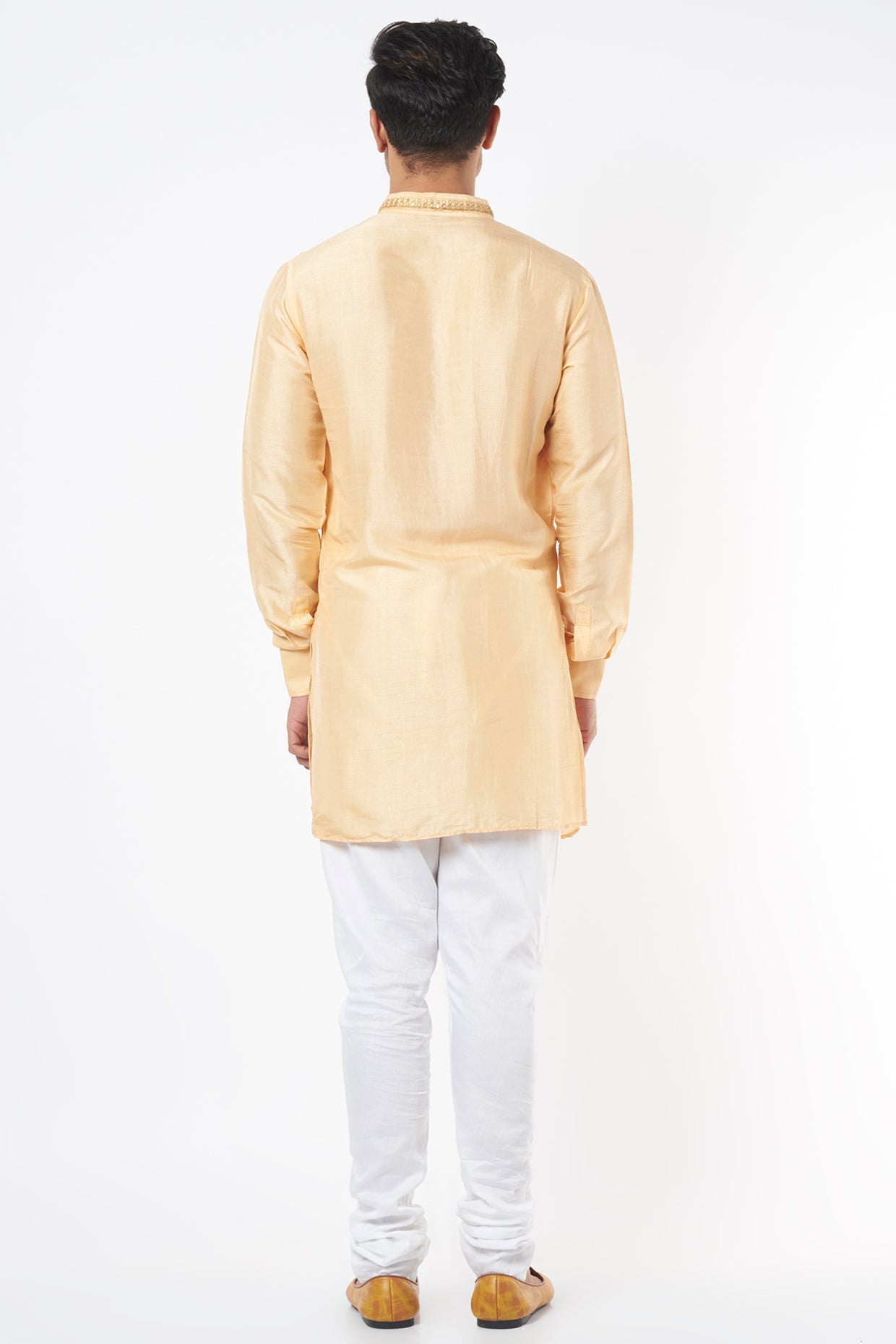 Nude Embroidered Kurta Set - Spring Break