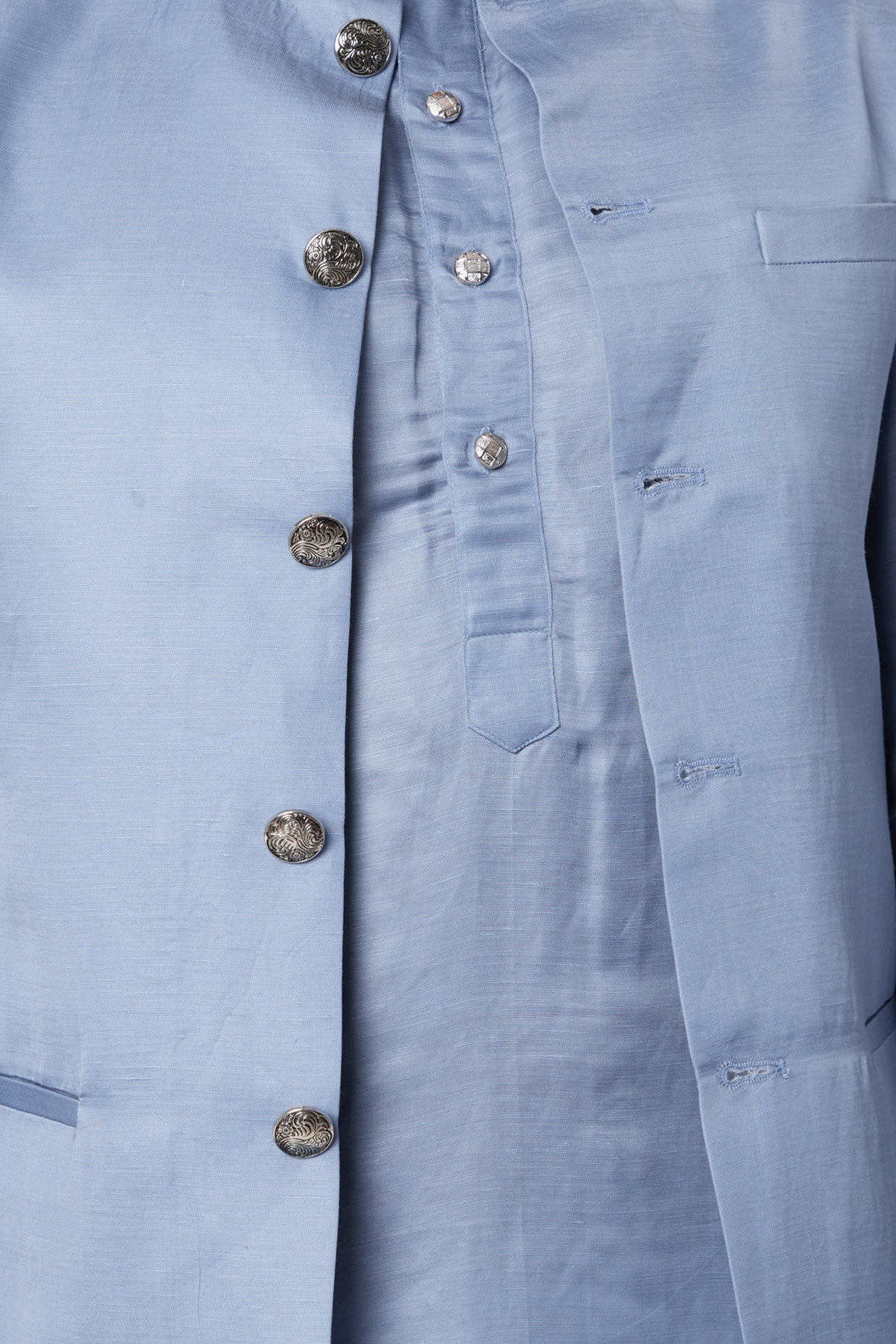 Sky Blue Men Cotton Blend Modi Jacket at Rs 750/piece in Jaipur | ID:  20528571855